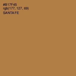 #B17F45 - Santa Fe Color Image